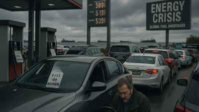 Global Fuel Crisis Deepens as Energy Costs Soar Worldwide Amid Supply Chain Disruption