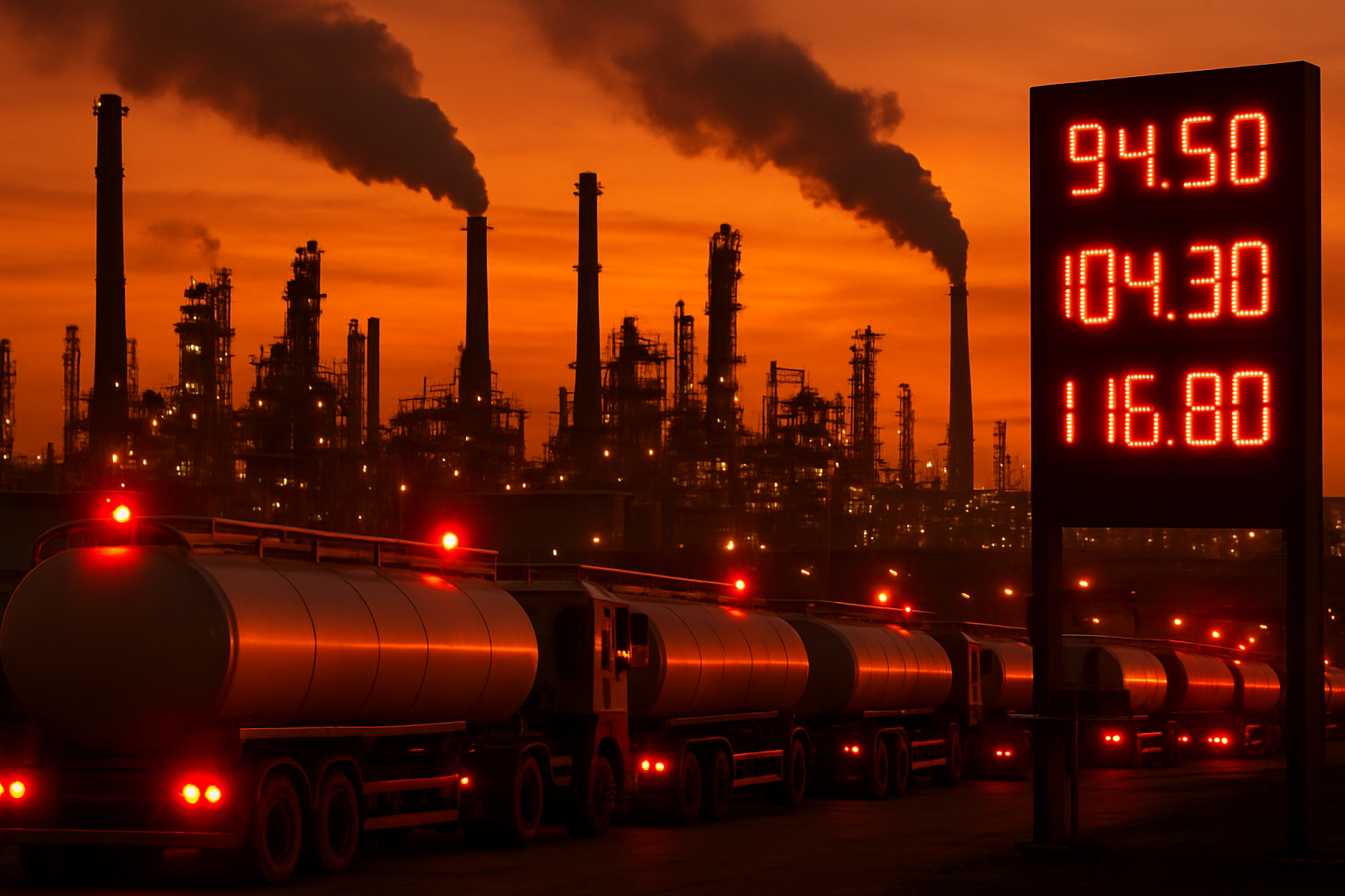 Global Fuel Crisis: Energy Prices Surge as Middle East Conflict Disrupts Supply Chains