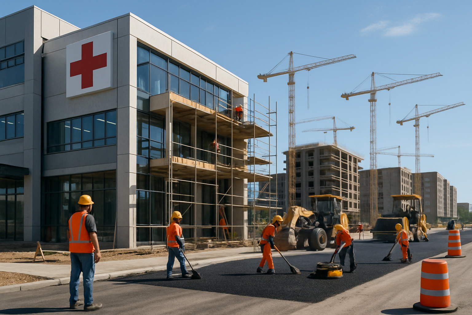 Global Infrastructure Construction Boom: From Colombian Hospitals to Namibian Housing Crisis
