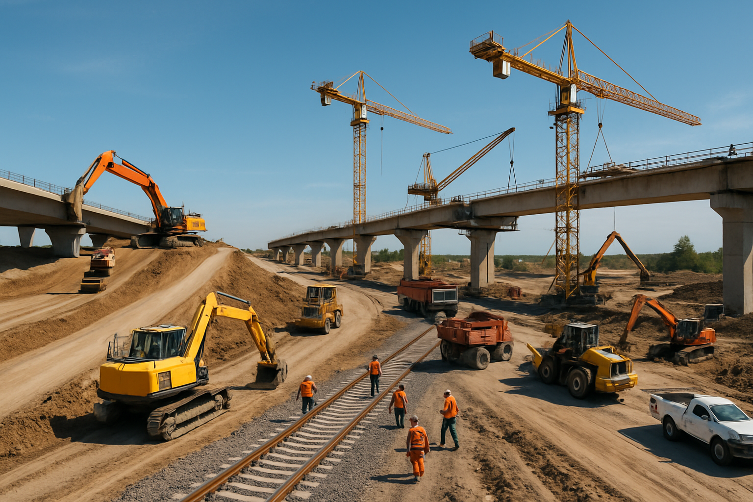 Global Infrastructure Development Accelerates with Major Projects Spanning Transportation, Energy, and Technology
