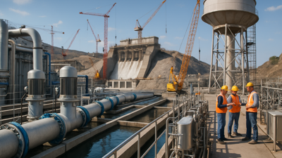 Global Infrastructure Renaissance: Water Systems, Power Generation, and Construction Projects Drive Development Across Three Continents