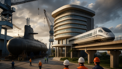 Global Infrastructure Surge: Australia Invests $30 Billion in Nuclear Submarines While Guyana and Vietnam Advance Major Development Projects