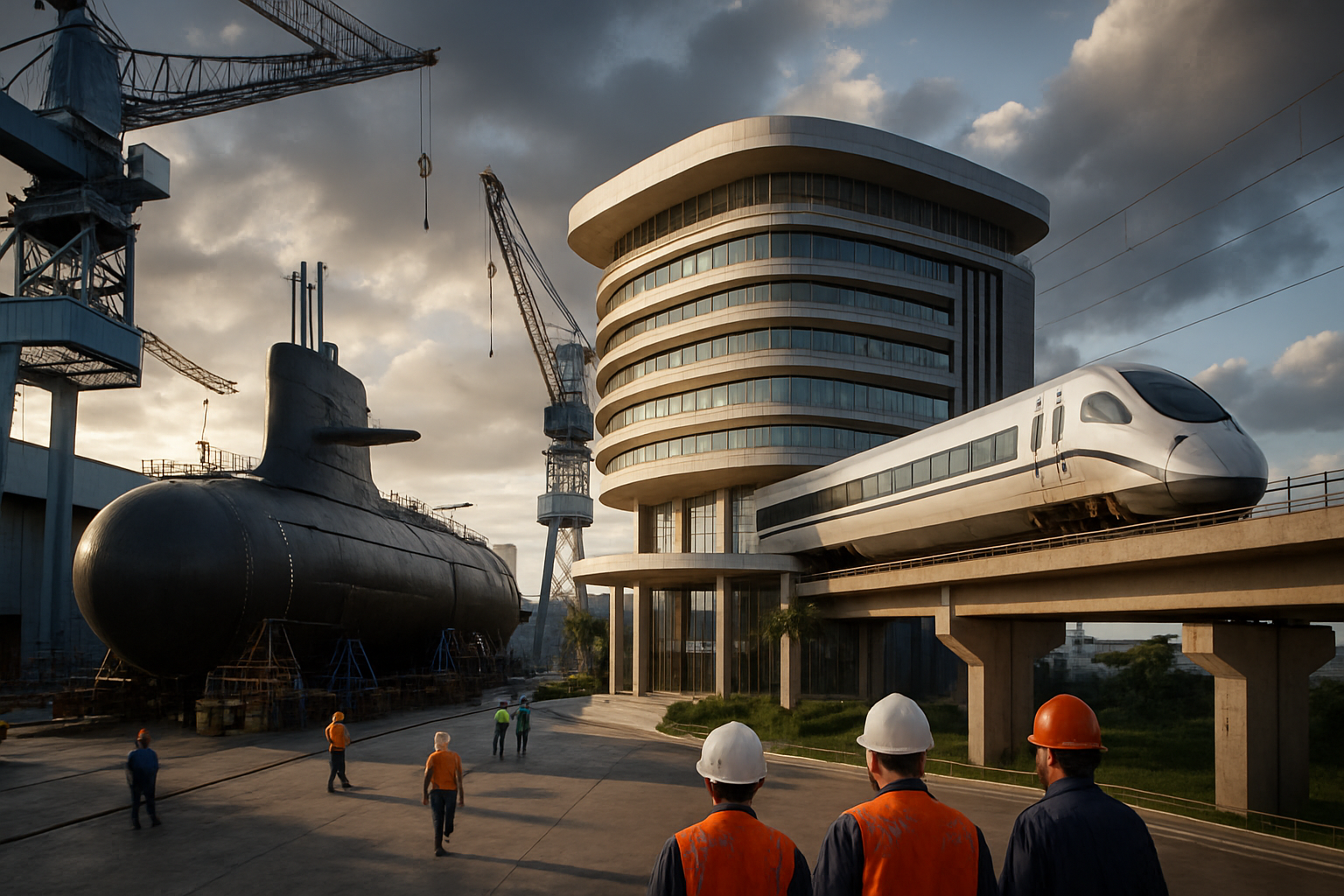 Global Infrastructure Surge: Australia Invests $30 Billion in Nuclear Submarines While Guyana and Vietnam Advance Major Development Projects