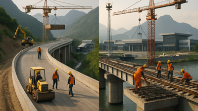 Global Infrastructure Surge Transforms Transportation: Vietnam's $953M Mountain Expressway, Peru's Emergency Rail Repairs, and Brunei's Energy Security Measures