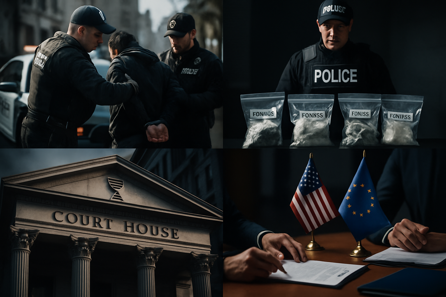 International Crime Crackdown: Multi-National Law Enforcement Operations Target Drug Trafficking, Corruption, and Armed Violence