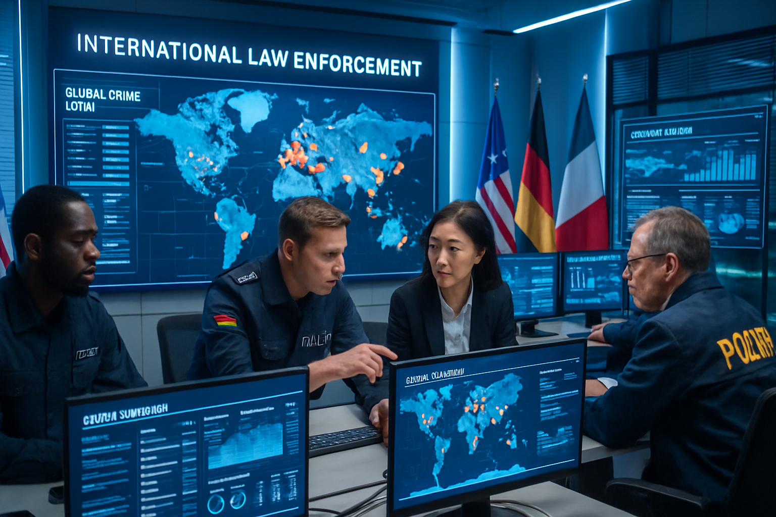 Global Law Enforcement Tackles Sophisticated Criminal Networks in Unprecedented International Operations