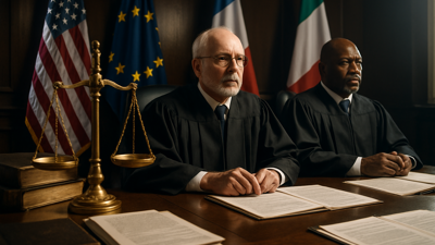 Global Legal Systems Under Unprecedented Strain as High-Profile Cases Span Seven Countries