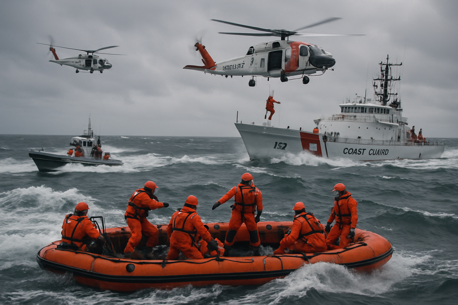 Global Maritime Crisis Deepens: Multiple Search Operations Span Three Continents as International Emergency Response Systems Face Unprecedented Strain