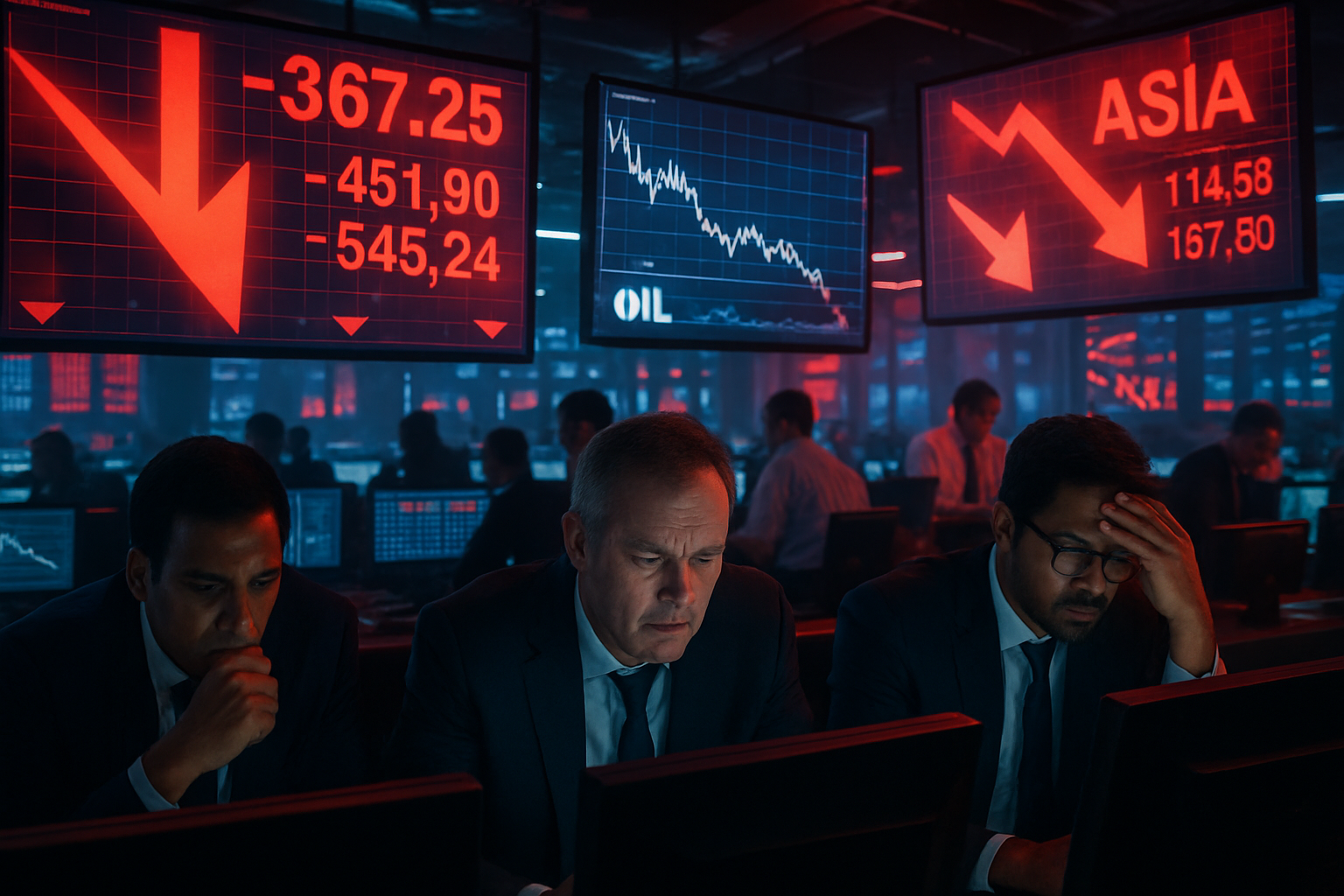 Global Markets Plunge as Middle East Crisis Triggers Worst Financial Turmoil in Years