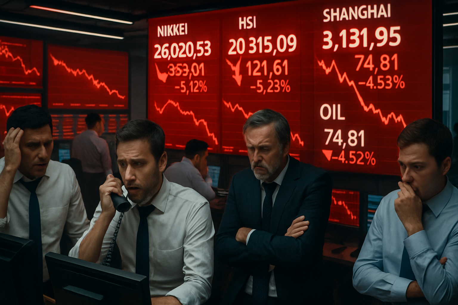 Global Markets Plunge as Oil Surges Past $115: Nikkei Falls 7% in Historic Energy Crisis