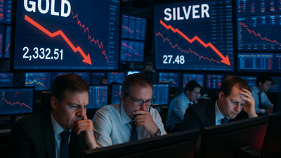 Global Markets Navigate Unprecedented Precious Metals Collapse as Chinese Speculation Triggers Decade's Worst Gold Crash