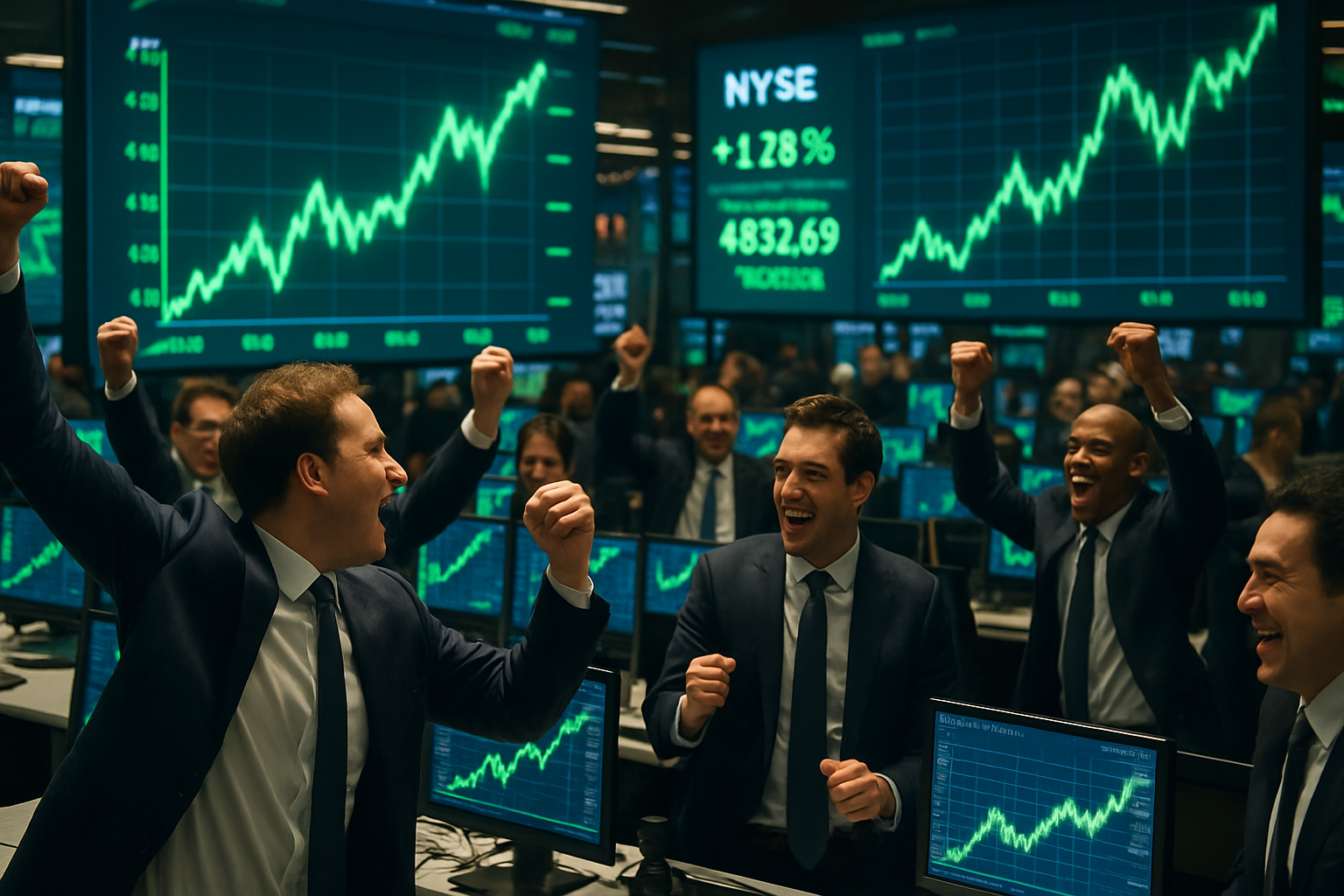 Global Stock Markets Soar to New Heights as Geopolitical Tensions Ease Following Historic Peace Breakthrough