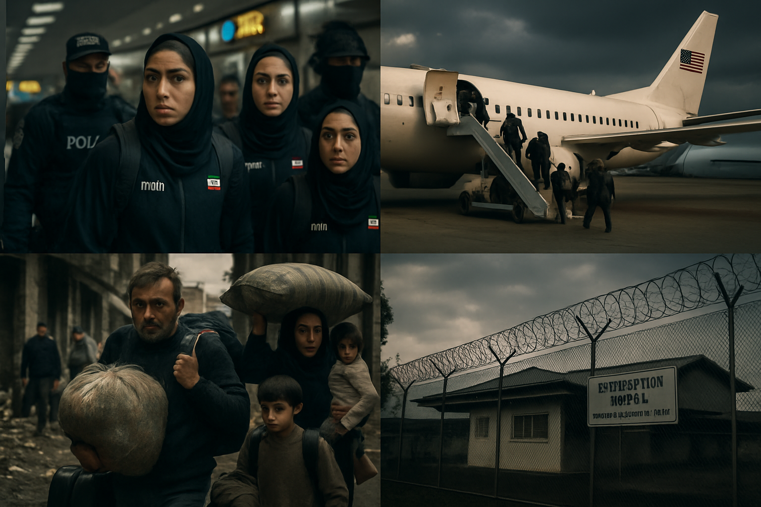 Global Migration Crisis Unfolds Across Multiple Continents as Iranian Athletes Seek Asylum, US Deports Migrants to Africa