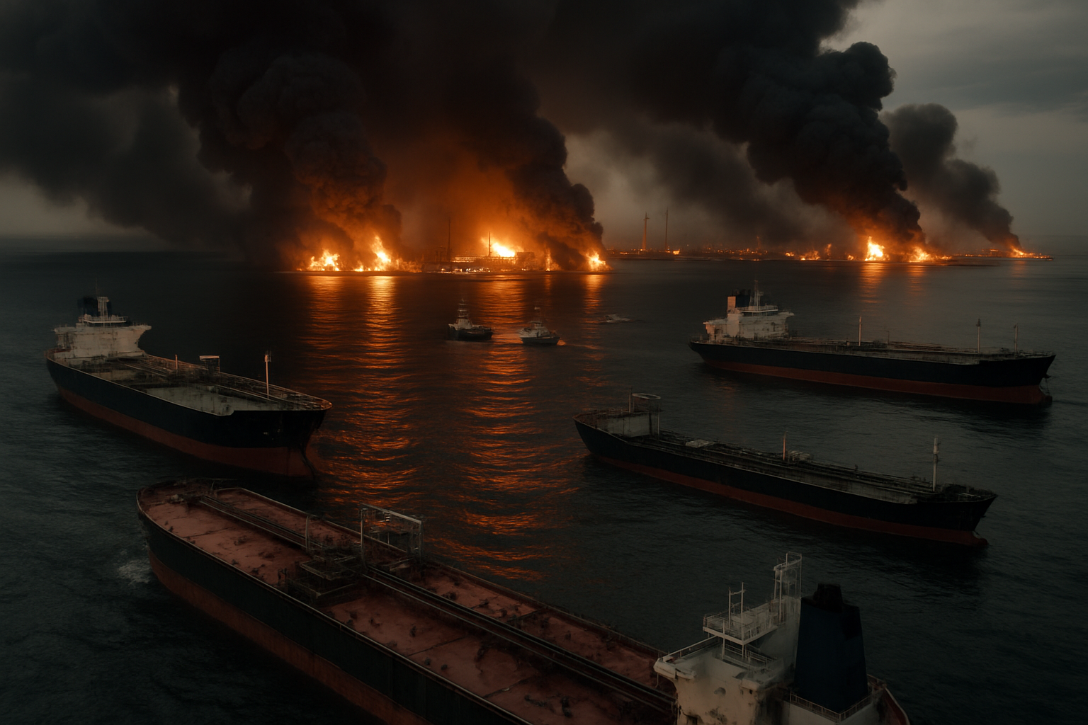 Global Oil and Energy Crisis Deepens as Iran Threatens Gulf Infrastructure Amid Strait of Hormuz Closure