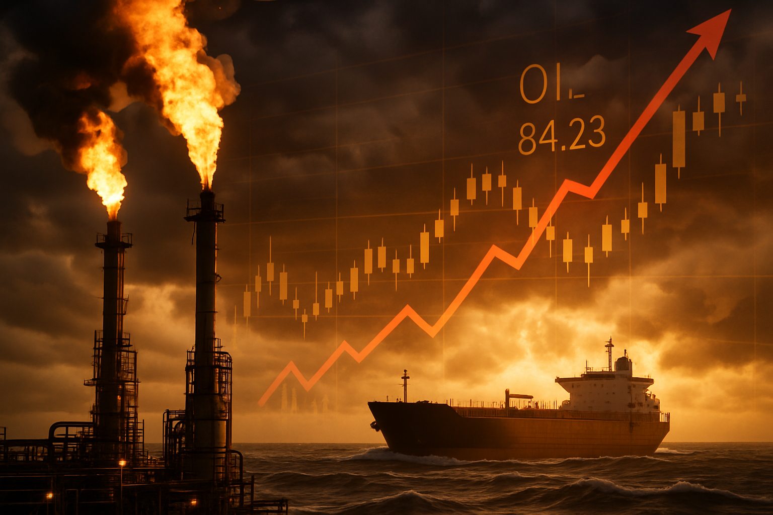 Global Oil Prices Surge Past $80 as Middle East Crisis Threatens Energy Security