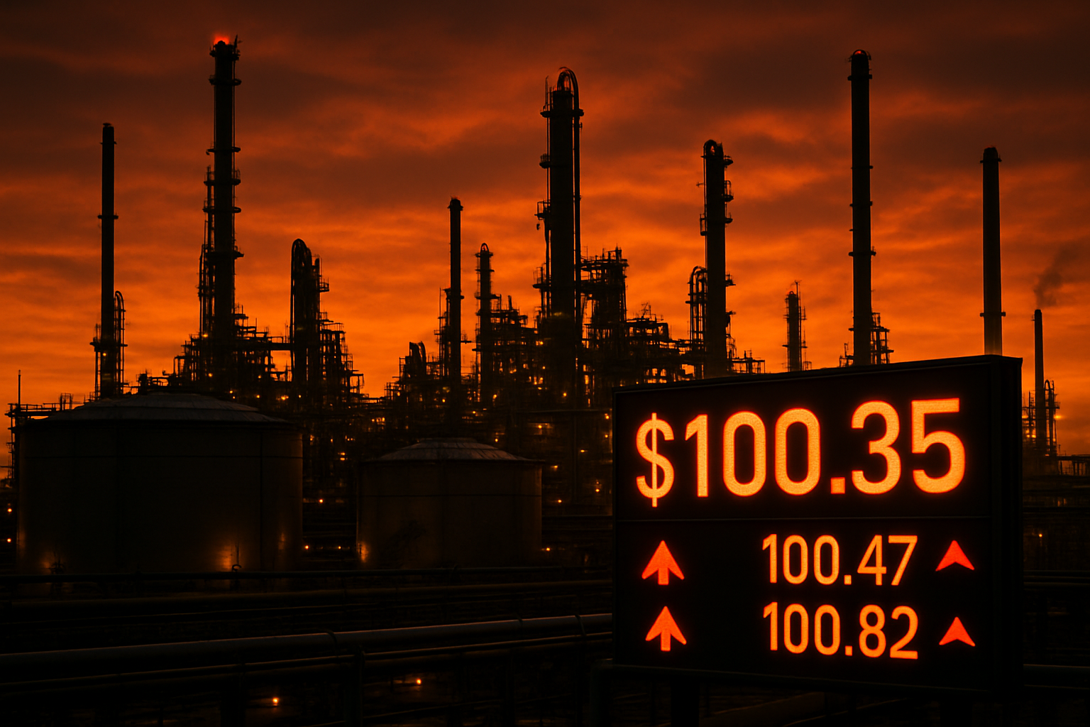 Global Oil Price Crisis Triggers Emergency Measures as Fuel Costs Soar Worldwide