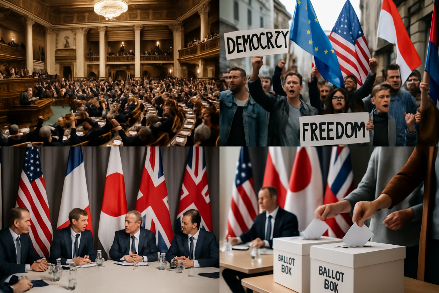 Global Political Upheaval: Historic Elections and Democratic Movements Reshape International Landscape