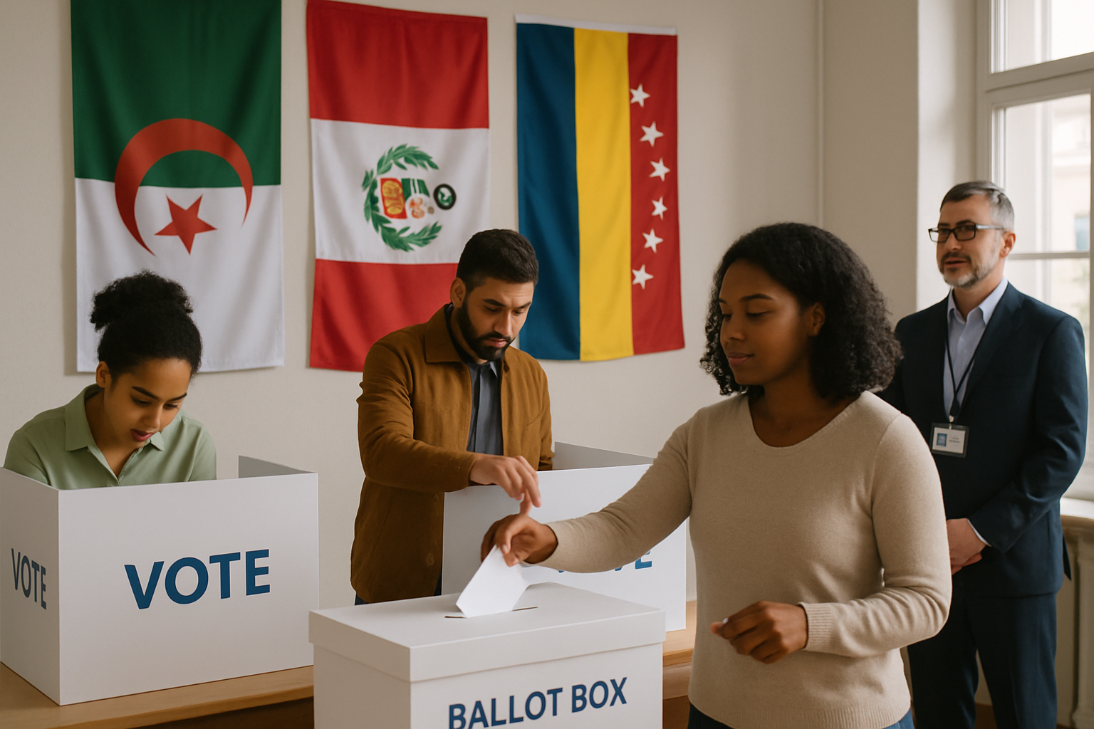 Electoral Crossroads: Algeria, Peru, and Venezuela Navigate Critical Democratic Moments