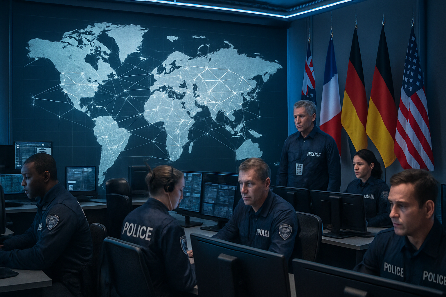 International Law Enforcement Strikes Sophisticated Criminal Networks Across Five Nations