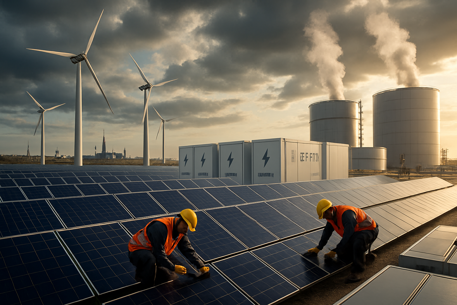 Global Renewable Energy Infrastructure Surge Accelerates Green Transition Across Three Continents