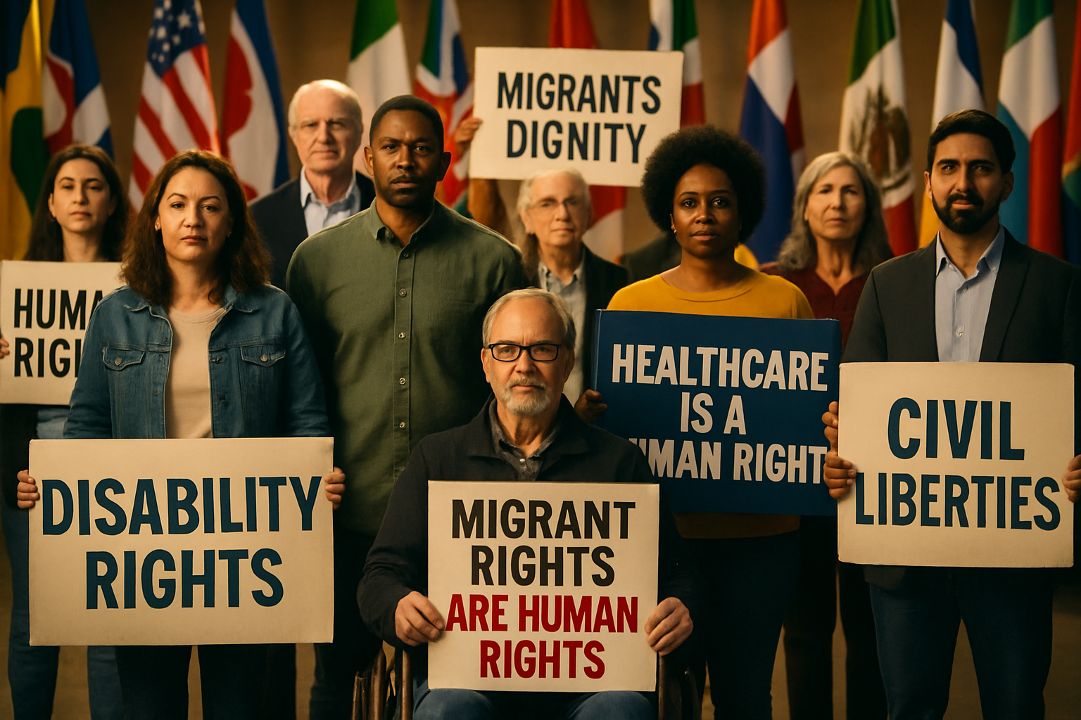 Global Social Justice Movement Faces Critical Tests as Healthcare Access and Migration Rights Take Center Stage