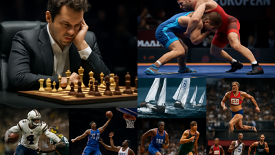 Global Sports Roundup: Chess Prodigy Breaks Records as Wrestling and Football Championships Heat Up Worldwide