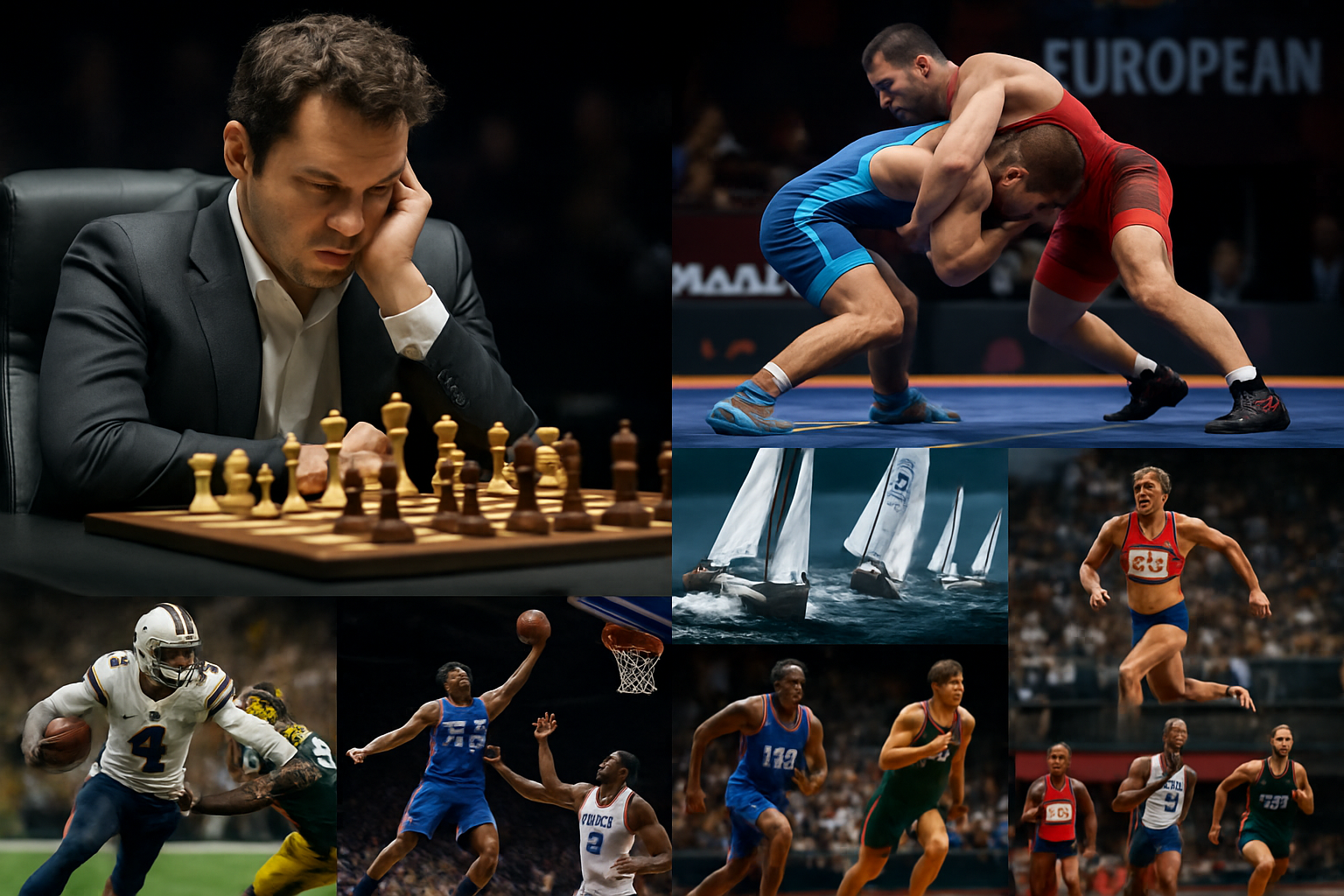 Global Sports Roundup: Chess Prodigy Breaks Records as Wrestling and Football Championships Heat Up Worldwide