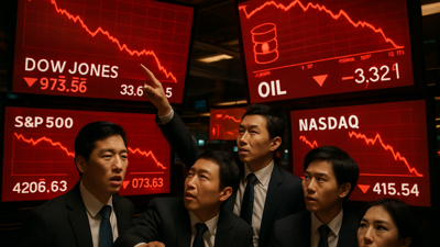 Global Stock Markets Crash as Iran Crisis Triggers Energy Panic and Aviation Chaos
