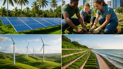 Global Sustainable Development Surge: Three Nations Lead Revolutionary Environmental and Climate Initiatives