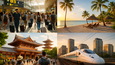 Global Tourism Shows Mixed Recovery Signals as Lunar New Year Drives Asian Travel Surge