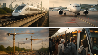 Global Transportation Revolution: Railway Completions and Aviation Modernization Signal New Era of Connectivity