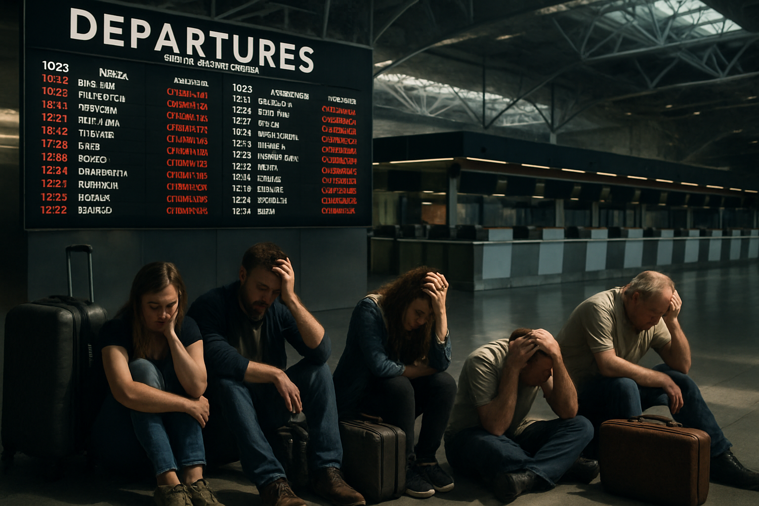 Global Transport Networks Face Unprecedented Disruptions as Airlines, Railways, and Border Systems Strain Under Multiple Crises