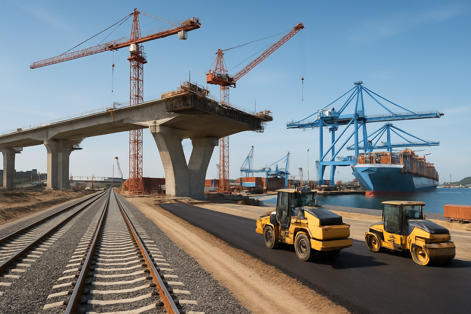 Global Transportation Infrastructure Boom: Four Nations Lead $570 Billion Infrastructure Renaissance