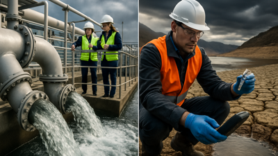 Water crisis infrastructure challenges