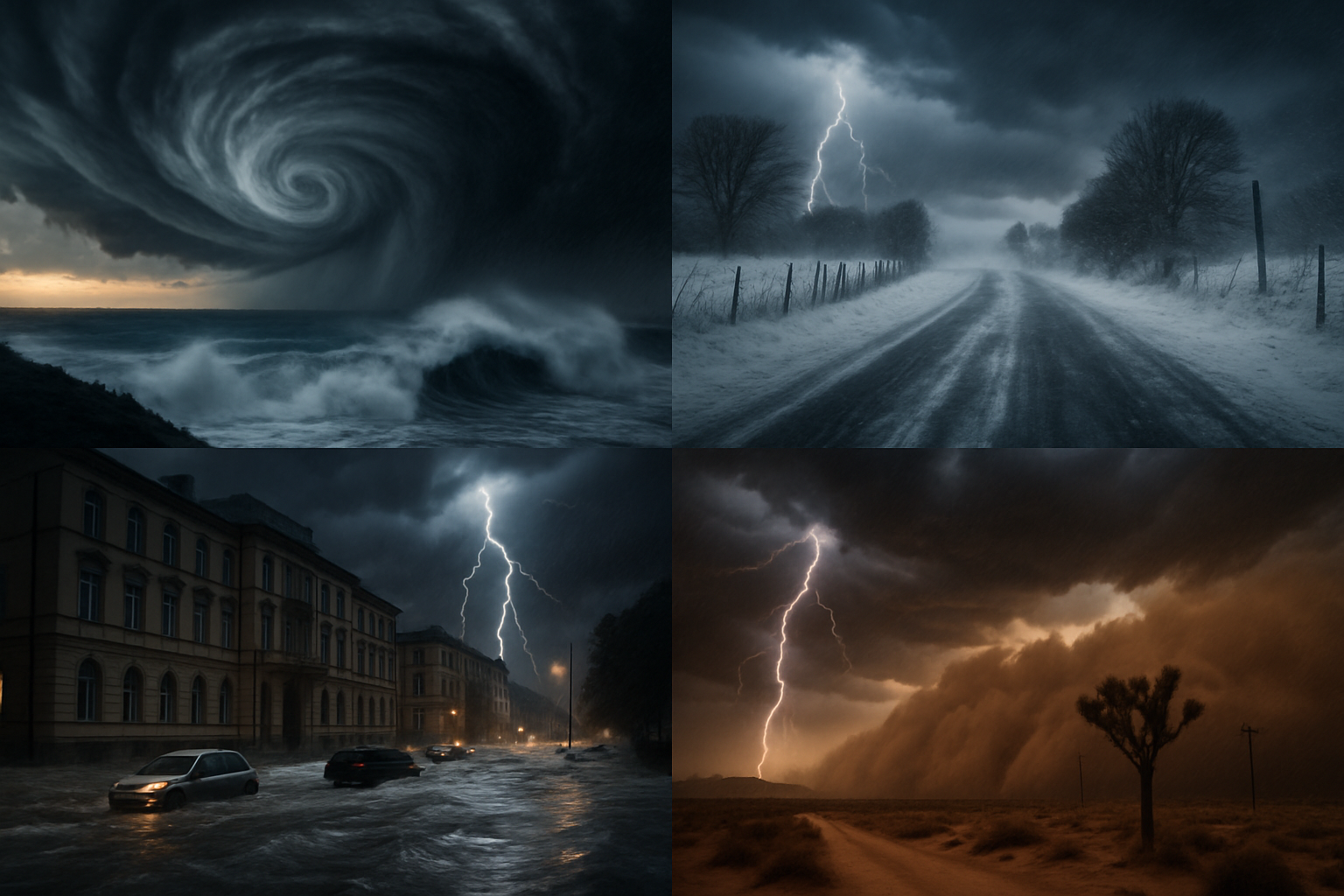 Global Weather Crisis: Pacific Cyclones, European Snow, and Desert Storms Converge in Unprecedented April Emergency