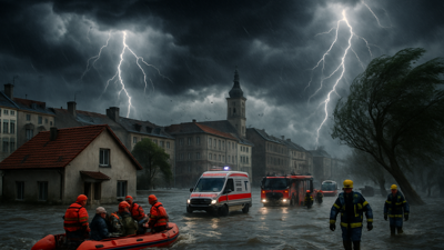 Global Weather Crisis Deepens: Storm Nils Claims Lives Across Europe as Multi-Continental Disasters Strain Emergency Services