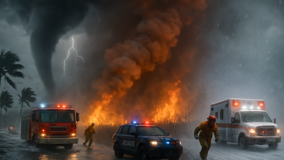 Global Weather Emergency: Cyclones, Fires, and Storms Overwhelm Emergency Services Worldwide