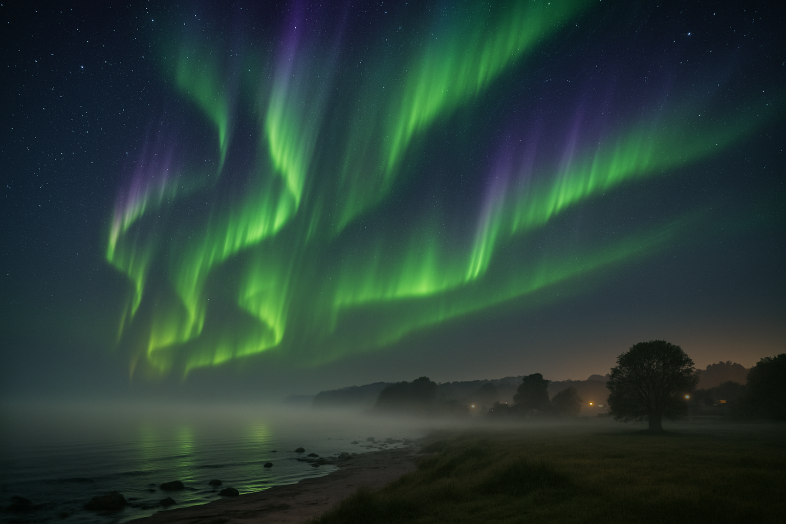 Global Weather Phenomena: Magnetic Storms, Dense Fog, and Aurora Displays Paint Dramatic Atmospheric Picture