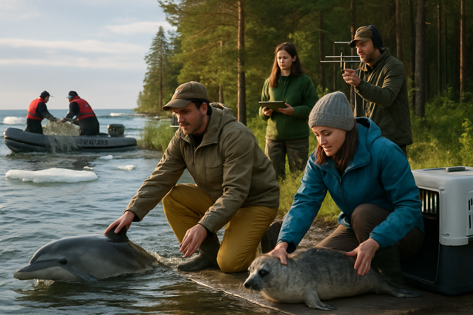 Global Wildlife Conservation Renaissance: Baltic Marine Rescues and Black Sea Protection Mark New Era of International Cooperation