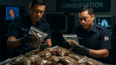 Global Wildlife Conservation Breakthrough: Singapore's Record Pangolin Seizure Sparks Revolutionary Marine Research Discovery