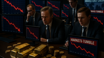 Gold Plunges to Largest Weekly Decline Since 2011 as Middle East Crisis Triggers Market Volatility