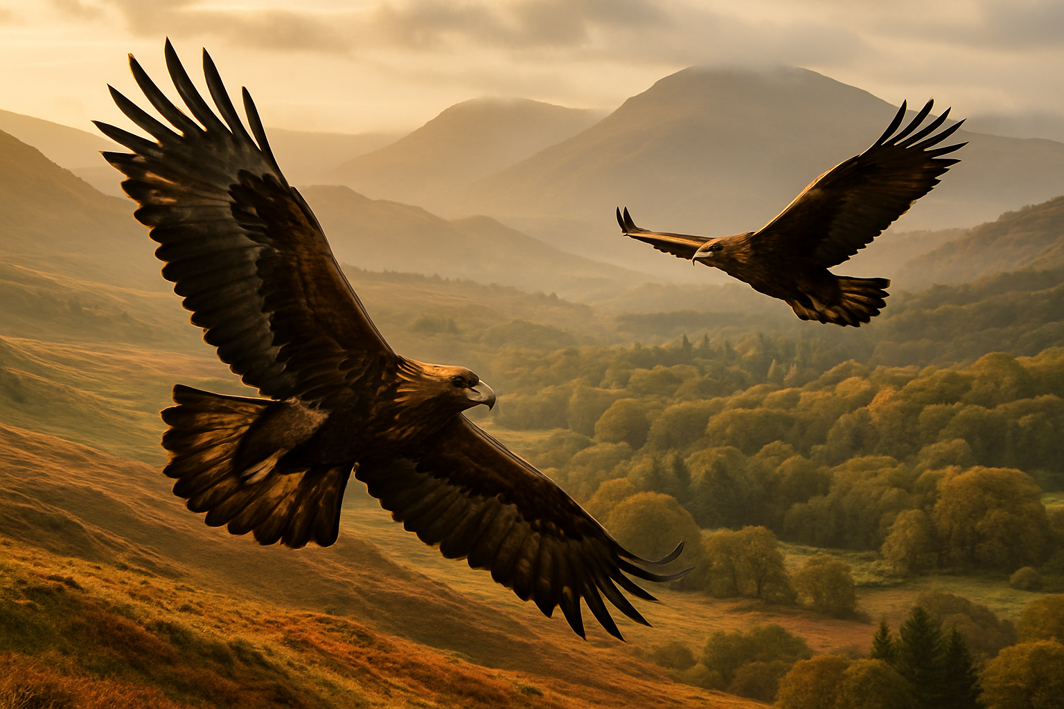 Golden Eagles Set to Return to English Skies After 150-Year Absence
