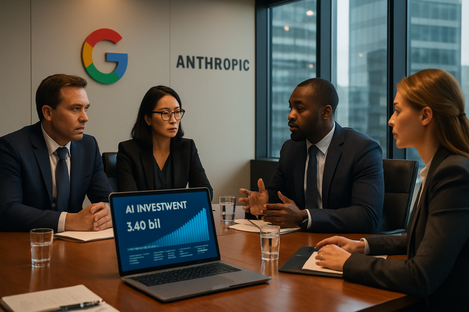Google Announces Record $40 Billion Investment in Anthropic as AI Competition Intensifies