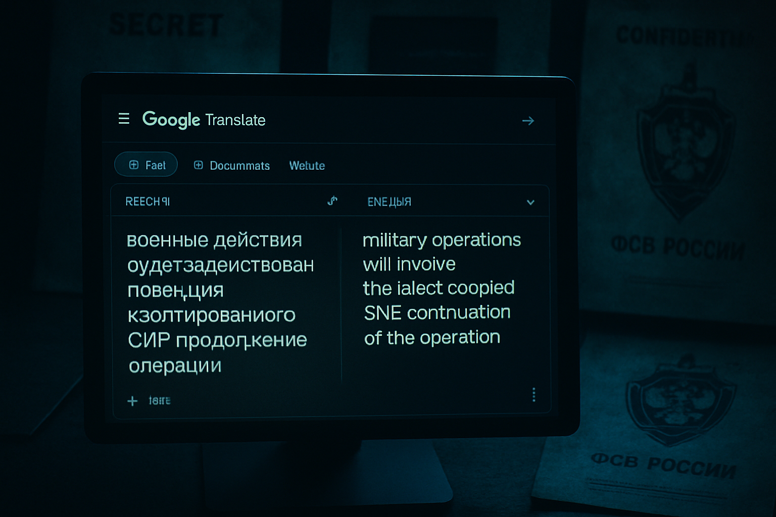 Google Translate Inadvertently Exposes Russian Intelligence Unit Center 795 in Catastrophic Security Breach