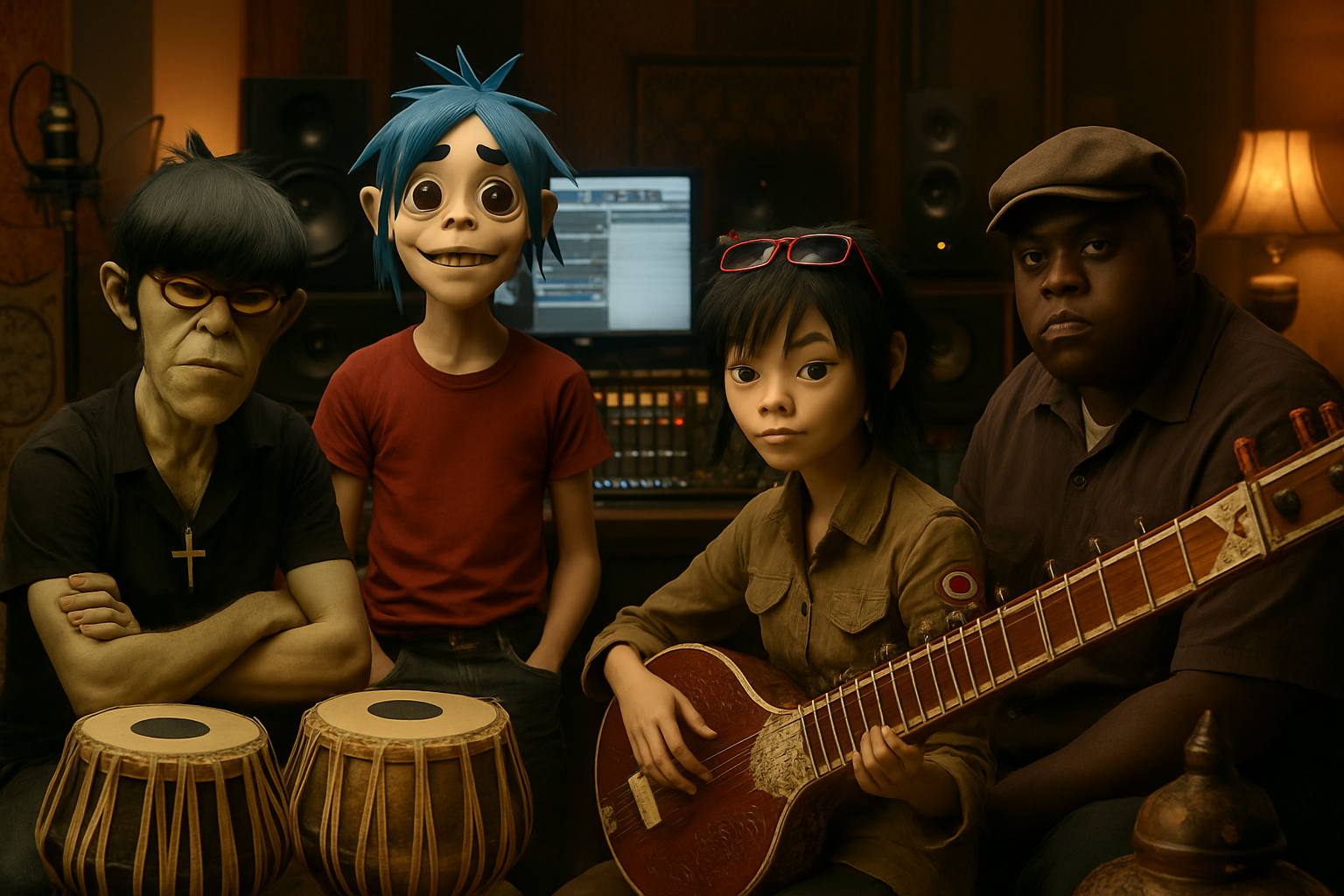 Gorillaz Ascends to New Musical Peaks with 'The Mountain' Album