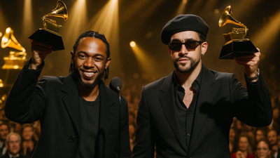 Grammy Awards 2026: Historic Night as Kendrick Lamar Sets Record While Bad Bunny Makes Political Statement