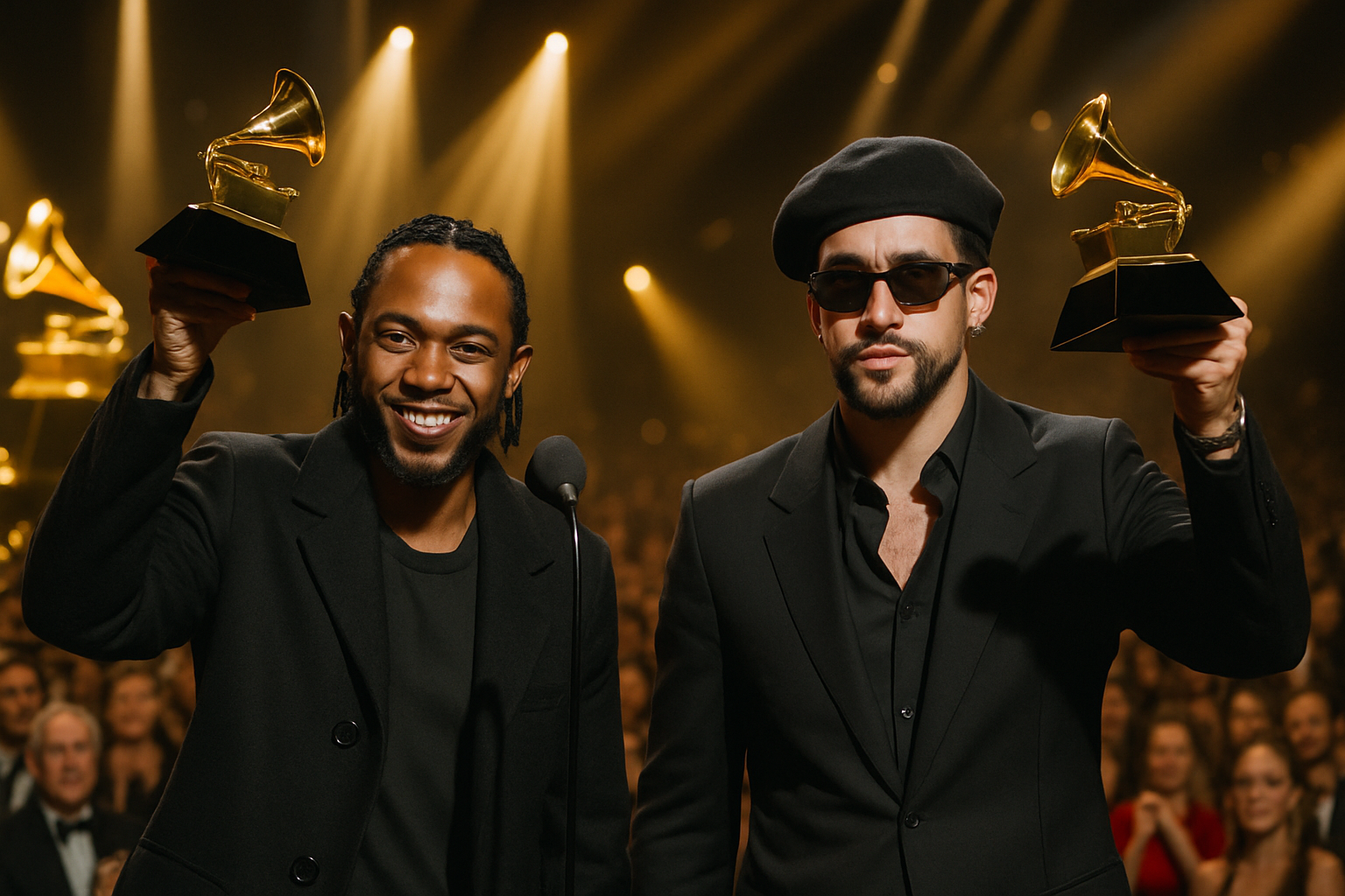 Grammy Awards 2026: Historic Night as Kendrick Lamar Sets Record While Bad Bunny Makes Political Statement