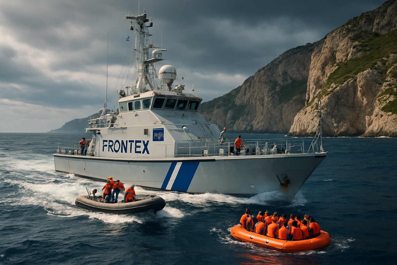 Greece Faces Dual Security Crisis: Frontex Vessel Explosion Injures Five While Polish National Arrested for Espionage at Strategic Naval Base