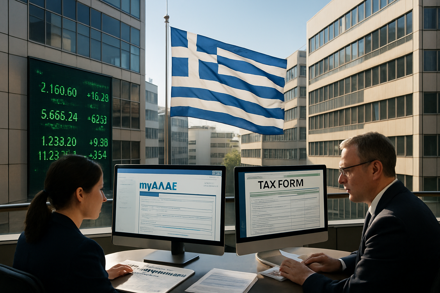 Greece Opens myAADE Tax Filing Platform as Business Loan Deadline Approaches for Recovery Fund Programs