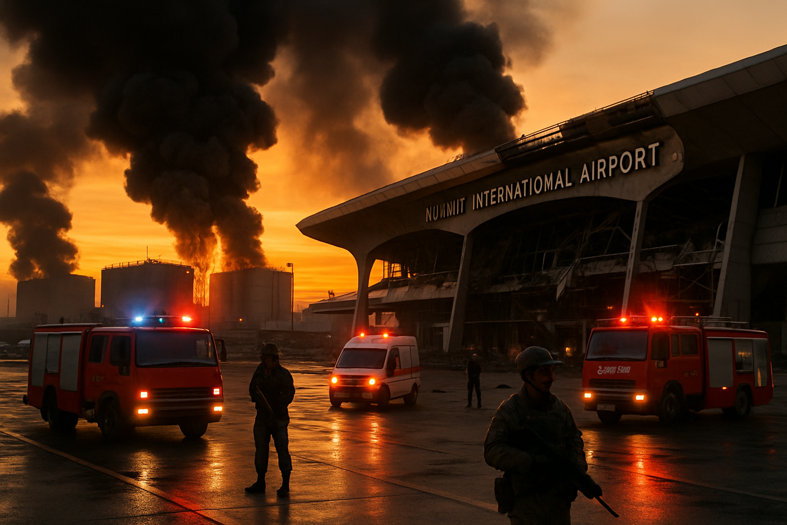 Gulf States Under Fire: Drone Attacks Strike Kuwait Airport and Qatar Maritime Assets Amid Escalating Regional Crisis